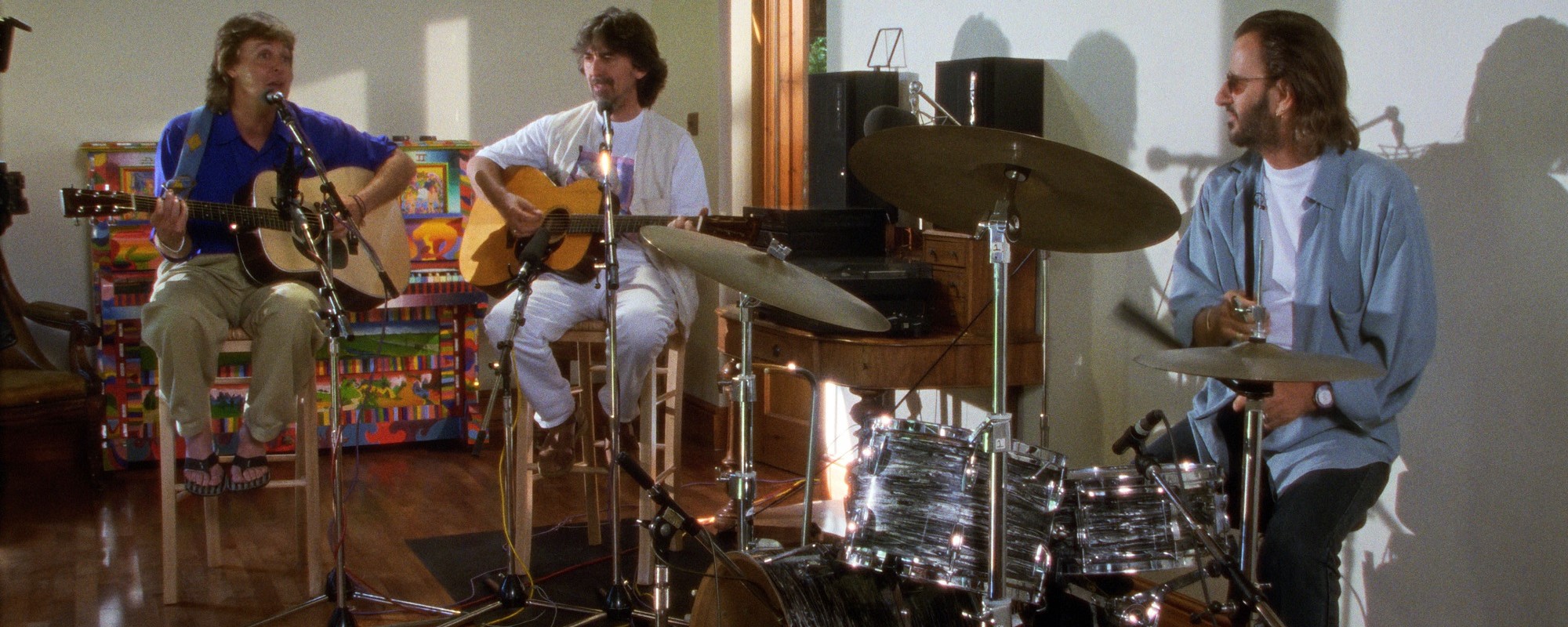 Watch New Mini Documentary About The Beatles’ 1990s Reunion Song “Free as a Bird,” Featuring Unseen Studio Footage of the Surviving Bandmates