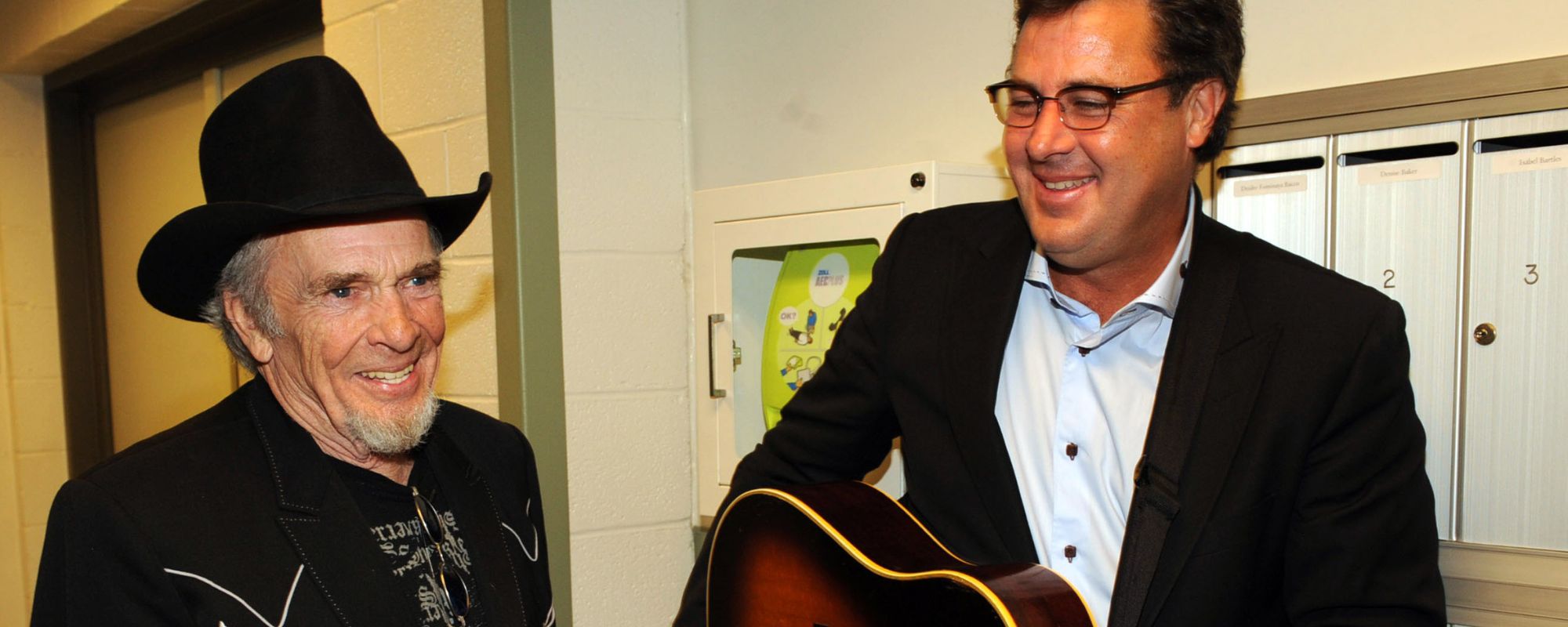 Vince Gill Reveals the Sweet Token of Friendship From Merle Haggard He’ll Sometimes Share on Stage