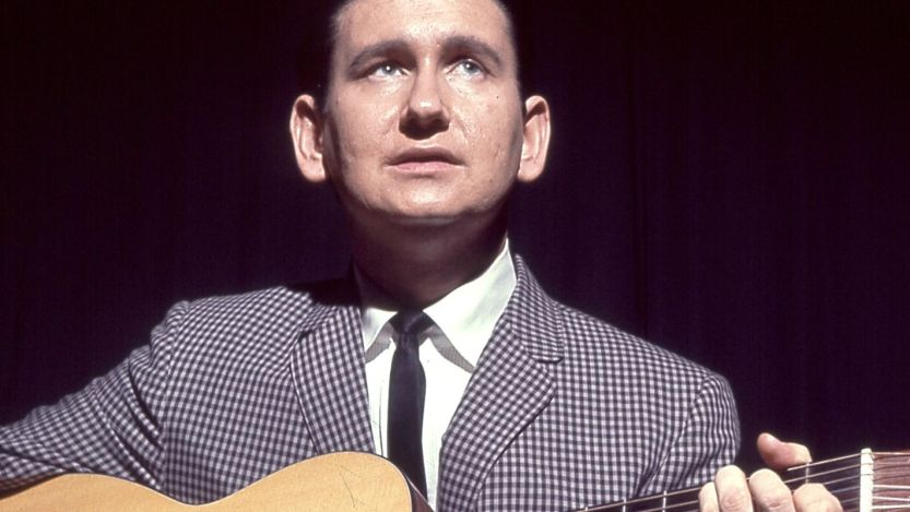 Roy Orbison performing in the early 1960s