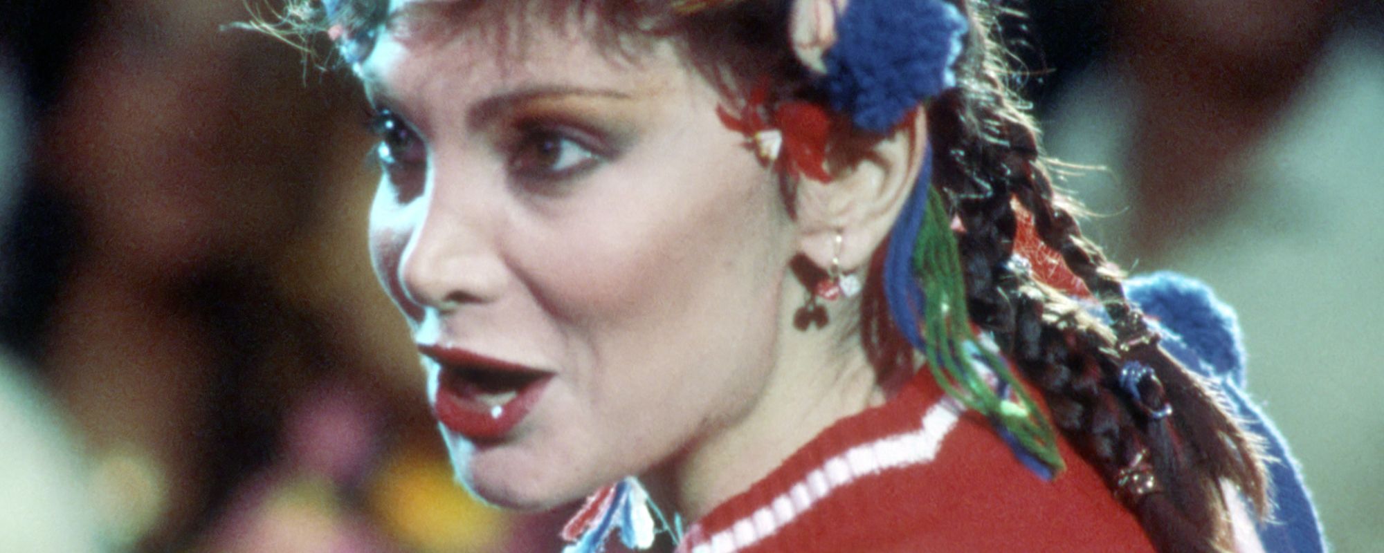 "Mickey" singer Toni Basil performing