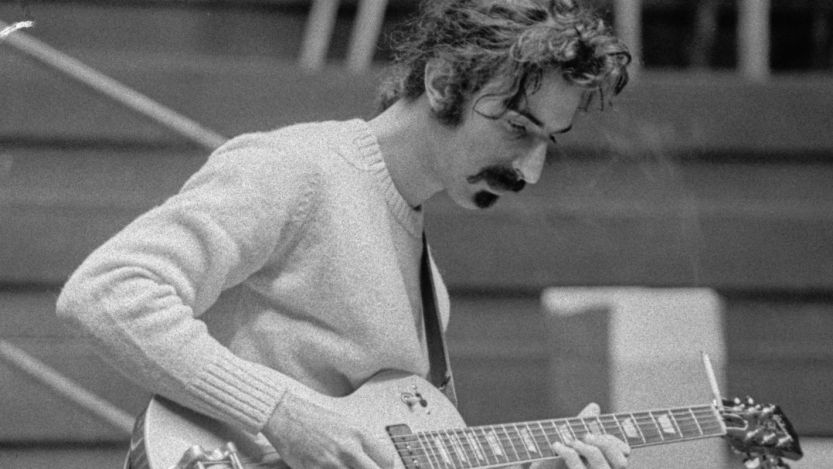 Frank Zappa performing