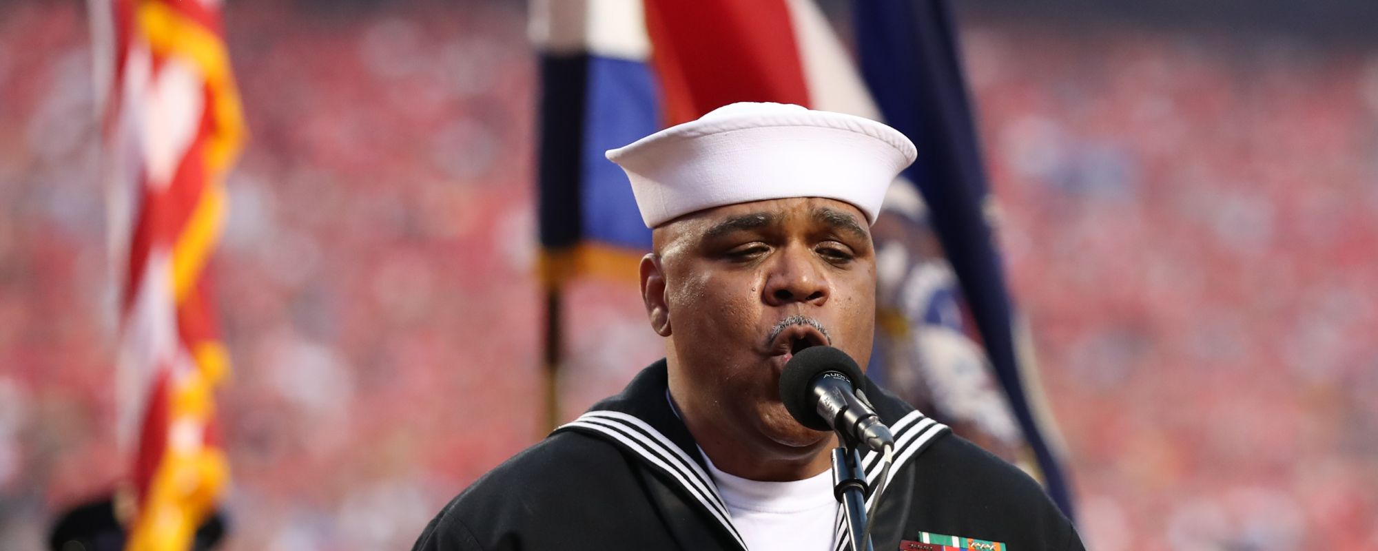 US Navy Veteran Delivering National Anthem at Seahawks vs. 49ers Game