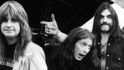 Ozzy Osbourne And Lemmy From Motorhead At Vale Park