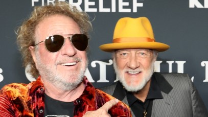 Watch Sammy Hagar Jam with Mick Fleetwood, Duff McKagan, and Adam Sandler at a New Year’s Eve Bash on Maui, Hawaii