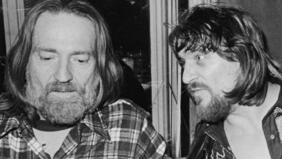 Willie Nelson and Waylon Jennings