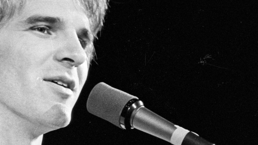 Steve Martin performing