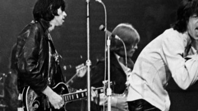 The Rolling Stones performing in 1967