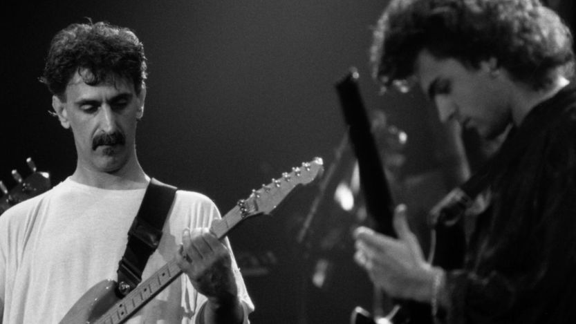 Frank Zappa performing