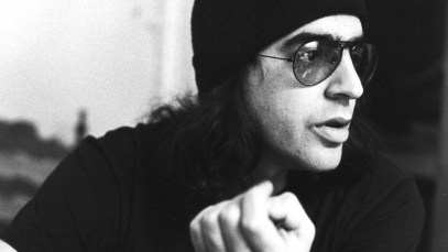 Producer Elliot Mazer, portrait, London, October 1973. (Photo by Michael Putland/Getty Images)