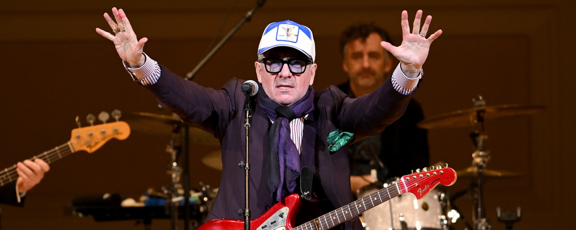 Elvis Costello Covers Blondie, Sends Message of “Peace, Love, and Understanding” During 39th Annual Tibet House US Benefit Concert