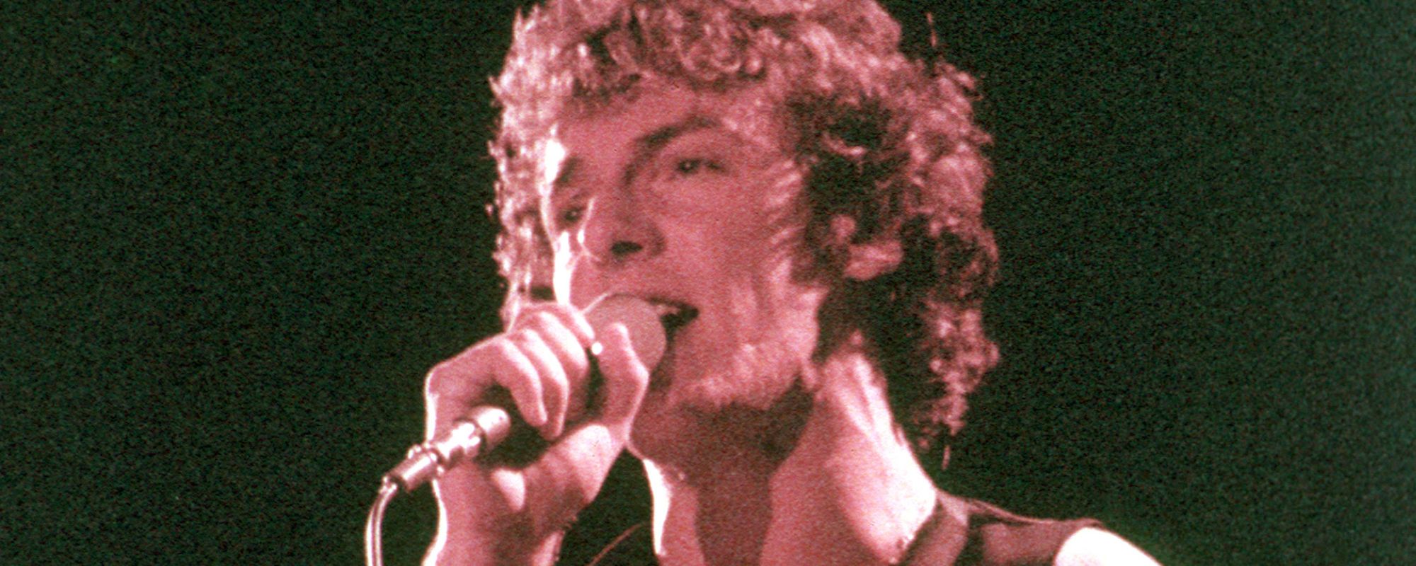 Bruce Springsteen performing in 1980