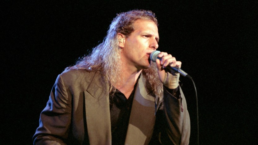 Michael Bolton performs at Shoreline Amphitheatre on October 19, 1991 in Mountain View, California. (Photo by Tim Mosenfelder/Getty Images)